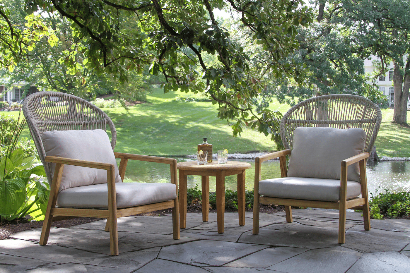 Teak & Wicker Furniture Collection from Outdoor Interiors