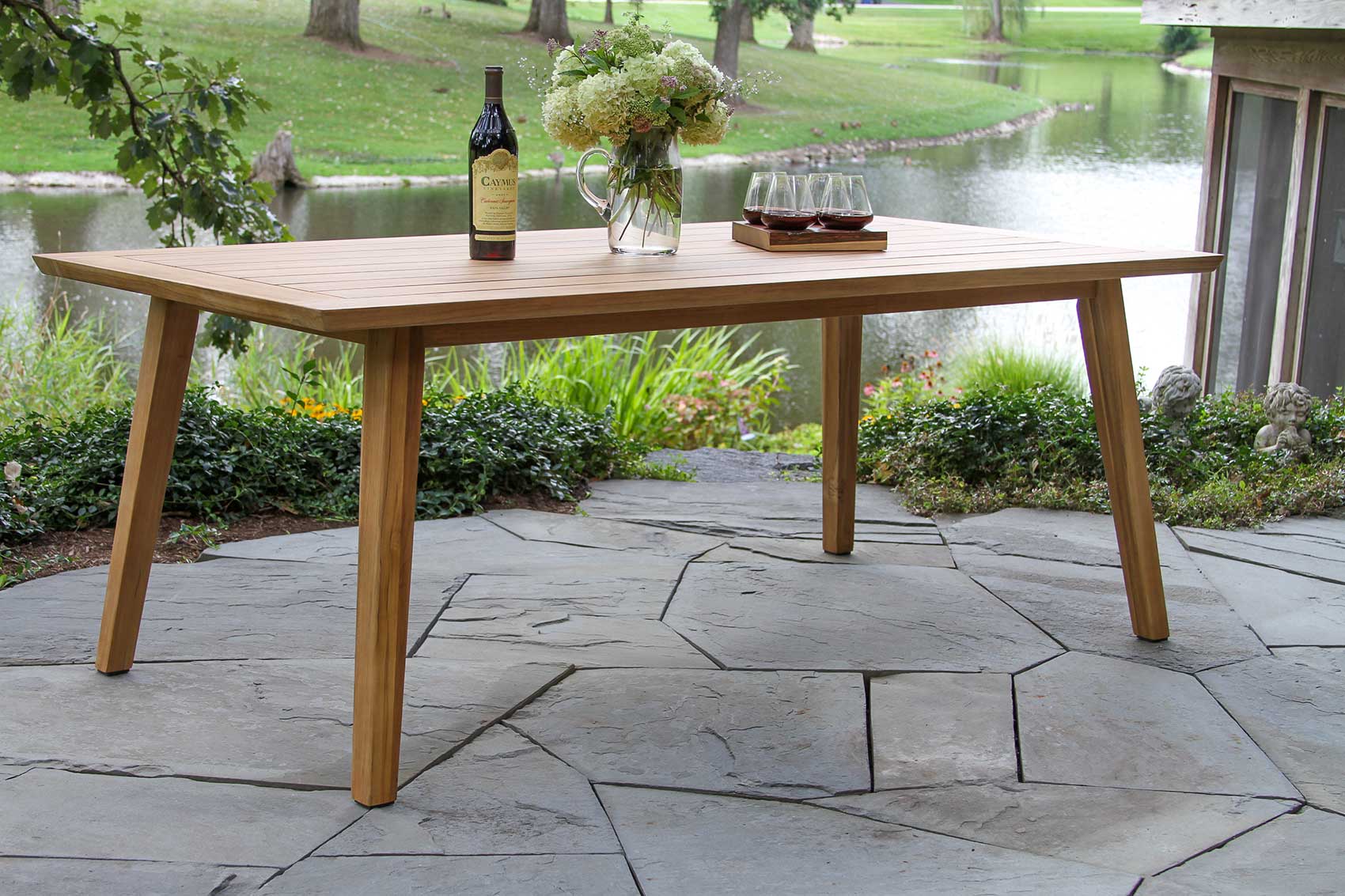 TNA7930 - Vineyard Teak Dining Table