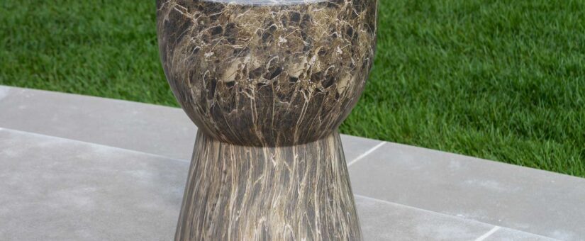 78002-GT – Drum Granite Accent Table