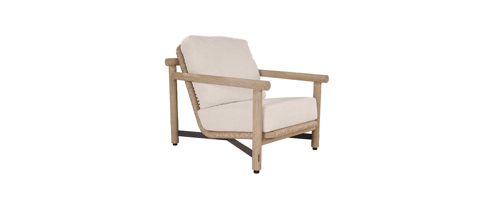 Driftmoor Teak Armchair w Acrylic Fabric