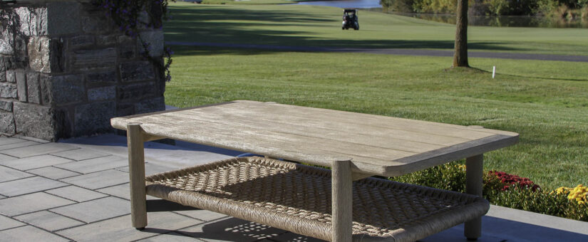 TNA7755 – Driftmoor Teak Coffee Table, 57″ x 32″